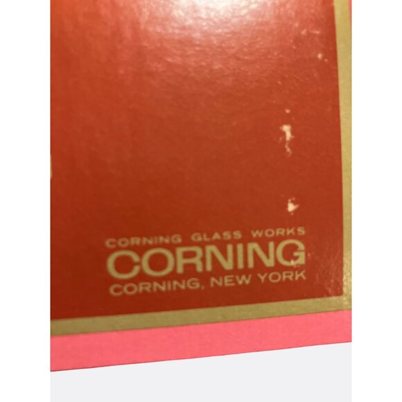 Vintage Corning Glass Works Christmas Ornaments Set Of 6 With  Winter Scenes - Picture 11 of 13